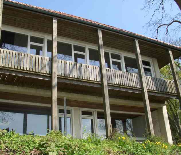 Jacob-Selmer-Haus vom See aus, Kirchbarkau